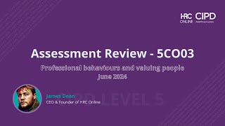 NEW  June 2024  5CO03 Professional Behaviours and Valuing People  Assessment Review [upl. by Treharne781]