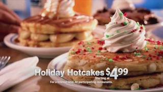 399 IHOPs Holiday Hotcakes [upl. by Akemrej448]