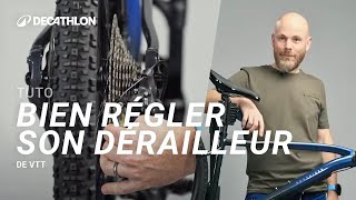 TUTO  Comment bien régler son dérailleur de VTT  🚲 I Decathlon [upl. by Horne]