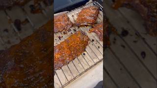 BBQ Baby Back Back Ribs ribs foodshorts jackcariss delicious pork [upl. by Anerul]