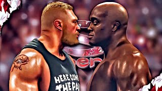 Brock Lesnar vs Bobby Lashley Promo  WWE 2K Ruthless Aggression Era Universe Mode [upl. by Varuag824]