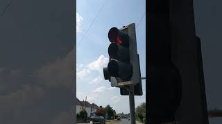 Monitron Mellor Toucan Crossing Traffic Lights  Stotfold Road Arlesey [upl. by Annazor]