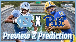 North Carolina Tar Heels vs Pittsburgh Panthers Football Preview amp Prediction [upl. by Eirelav]