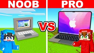 Minecraft NOOB vs PRO PC GAMER Gigante en Batalla de Construcción [upl. by Pros105]