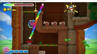 Cemu 114 WIP release 10  Kirby Rainbow Paintbrush [upl. by Eltsyek]