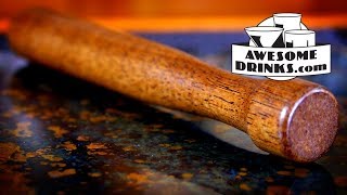 Using a Muddler  Muddling Cocktails  Essential Bar Tools  Lesson 06 [upl. by Brier]