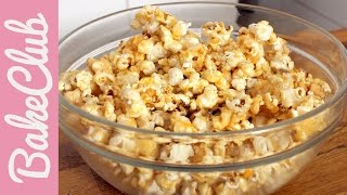 Karamell Popcorn  BakeClub [upl. by Leddy456]