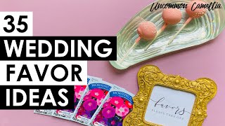 35 Wedding Favor Ideas Your Guests Will Love [upl. by Ginnie]