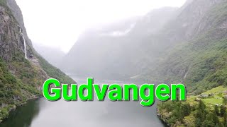 Gudvangen im Aurland Norwegen von oben [upl. by Teews]