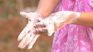 HealthPhone™ Hindi हिन्दी  Hand Washing with Soap and Water [upl. by Pittel]