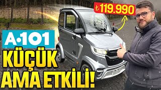 A101de satılan Volta EV1 Elektrikli Araç inceleme En ucuz elektrikli araç bu mu [upl. by Rebmac]