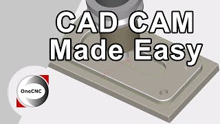 CAD CAM Made Easy  Machine Chamfer  M17 [upl. by Anirad]