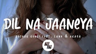 Rochak Kohli  Dil Na Jaaneya Lyrics feat Lauv amp Akasa [upl. by Eelsew]