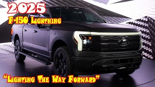 2025 Ford F150 Lightning Platinum Black Extended Range  2025 ford f150 lightning towing capacity [upl. by Eilagam147]