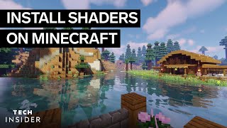 How To Install Shaders On Minecraft PC 2021 [upl. by Rumney]