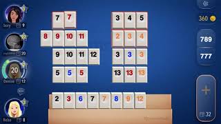 Rummikub Original  Short Gameplay Video [upl. by Kcitrap549]