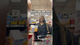 🛒 How much y’all be spending on groceries for your family groceryshopping momlife kroger [upl. by Jorge]