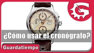 Cómo usar el cronómetro en el reloj Casio GShock DW5600E [upl. by Amer]