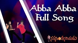 Abba Abba Full Song ll Narasimha Naidu Movie ll Bala Krishna Simran Preethi Jingania [upl. by Joktan]