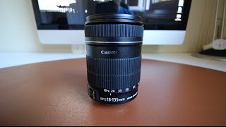 Canon EFS 18135mm f3556 IS  Revisión en profundidad [upl. by Azial864]