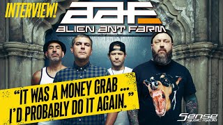 ALIEN ANT FARM  quotIt Was A Money Grab  Id Probably Do It Againquot INTERVIEW [upl. by Ozmo]