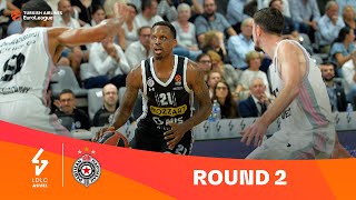 AVSELPartizan  Round 2 Highlights  202324 Turkish Airlines EuroLeague [upl. by Malsi]