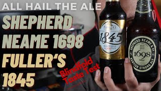 SHEPHERD NEAME v FULLERS  1698 v 1845 Blindfold Taste Test [upl. by Nahsyar]