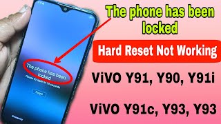 ViVoO Y91 Y90 Y91i Y91c Y93 Y95 Hard Reset  All Type Password Pattern amp Pin Lock Remove  ok [upl. by Haronid]