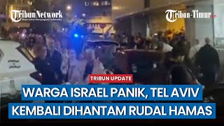 Roketroket Brigade AlQassam Kembali Hujani Tel Aviv Sirine Peringatan Terdengar [upl. by Aicittel]