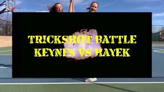 Hayek vs Keynes Trickshot Battle [upl. by Valer]