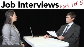 How to Interview for a Job in American English part 15 [upl. by Clywd237]