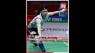 Zii Jia topples top seed Antonsen in Malaysia Masters [upl. by Enirak]