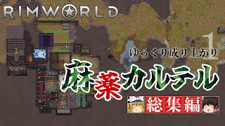 【RimWorld】ゆっくり麻薬カルテルで成り上がる 総集編／前編【ゆっくり実況】 [upl. by Westfall]