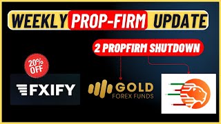 Prop Firm Weekly Update Payout Milestones amp Firm Closures [upl. by Gad629]