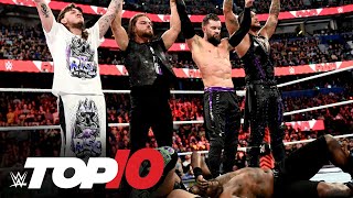 Top 10 Monday Night Raw moments WWE Top 10 Jan 29 2024 [upl. by Otilia718]