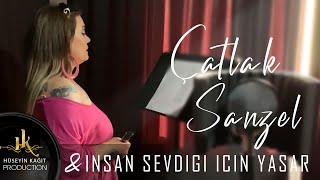 Çatlak Şanzel  İnsan Sevdiği İçin Yaşar  Canlı Performans Video Klip [upl. by Anniahs]