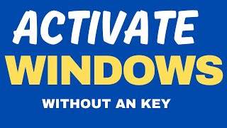 How to Activate Windows 10  How to Activate Windows 11  Window Activation [upl. by Vershen]