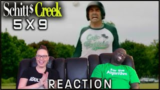 SCHITTS CREEK 5X9 The MVP REACTION FULL Reactions on Patreon [upl. by Miarzim]