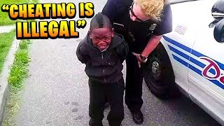 Kid gets Arrested for Cheating in Fortnite MUST SEE [upl. by Haelam]