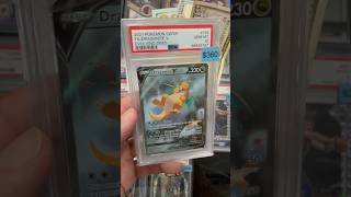 Buying a dragonite V alternative art graded in PSA 10 [upl. by Junie392]