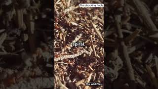 The Eerie Phenomenon of Ant Mills A Deadly Spiral [upl. by Fisch]