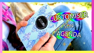 BACK TO SCHOOL DIY  Customiser son Agenda Français  Claire [upl. by Eisseb]