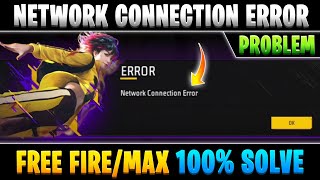 Solve network connection error in free fire max  Free fire max not opening network problem solve [upl. by Swanhilda]