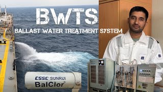 Ballast Water Treatment System  Sunrui Balclor BWTS  BWTS working amp Operation [upl. by Kries]