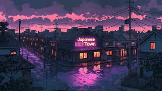 1980s amp 90s Lofi Hip Hop Beats 🎧 Nostalgic Old Japanese Town Ambience 🌆 Lofi Rain Playlist [upl. by Ydorb484]