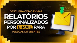 Como Enviar Relatórios Personalizados por Email com Power BI [upl. by Kaila]