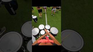 Mandarins DragonQ 2024  722 Rehearsal drumline drums drumcorps band marchingband drummer [upl. by Shea]