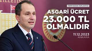 Asgari Ücret 23 Bin TL Olmalıdır [upl. by Anairo487]