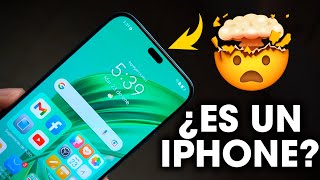 ESTE SMARTPHONE ES LA UNIÓN ENTRE UN IPHONE Y UN ANDROID  Honor X8b [upl. by Calen]