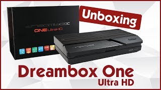 DA IST SIE Die Dreambox One UltraHD 🔥 Das komplette Unboxing inkl Zubehör [upl. by Arramas]